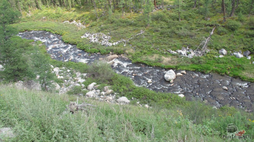 Горный ручей на Алтае