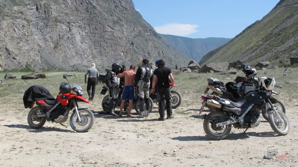 Путешествие на мотоциклах по Алтаю