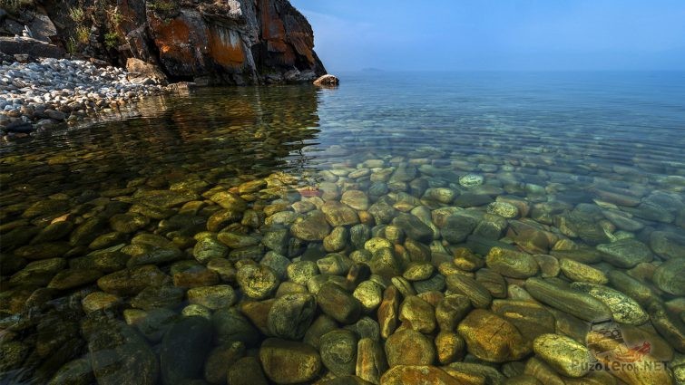 Прозрачная вода Байкала