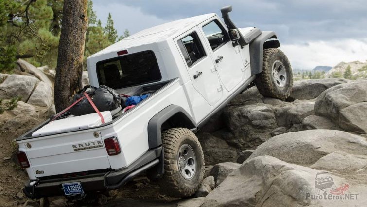 Лифтованный Jeep Wrangler Brute Double Cab