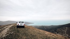 Белая Нива на Кабардинском перевале над Чёрным морем
