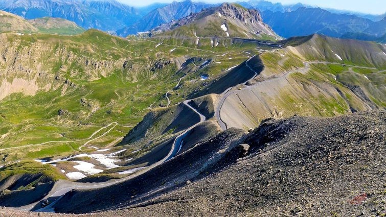 Участок Коль де Турини в Альпах