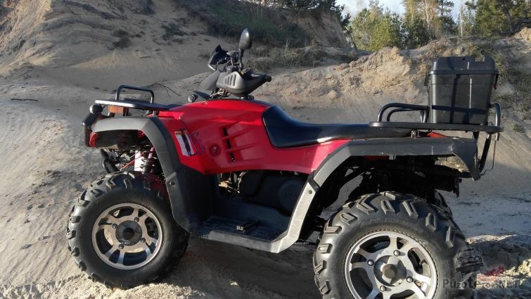 Stels ATV 300 на песчаных горах