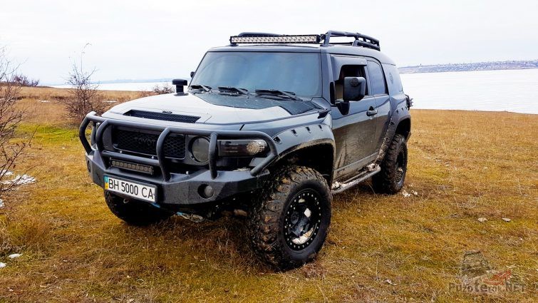 Подготовленный FJ Cruiser на Украине