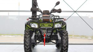 Улучшенный Stels ATV 300 у окна