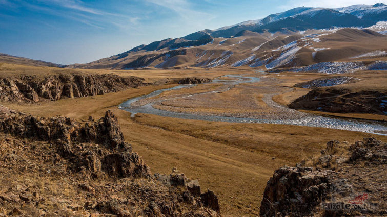 Осенняя панорама жемчужины Казахстана