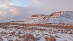 Зима на плато Устюрт