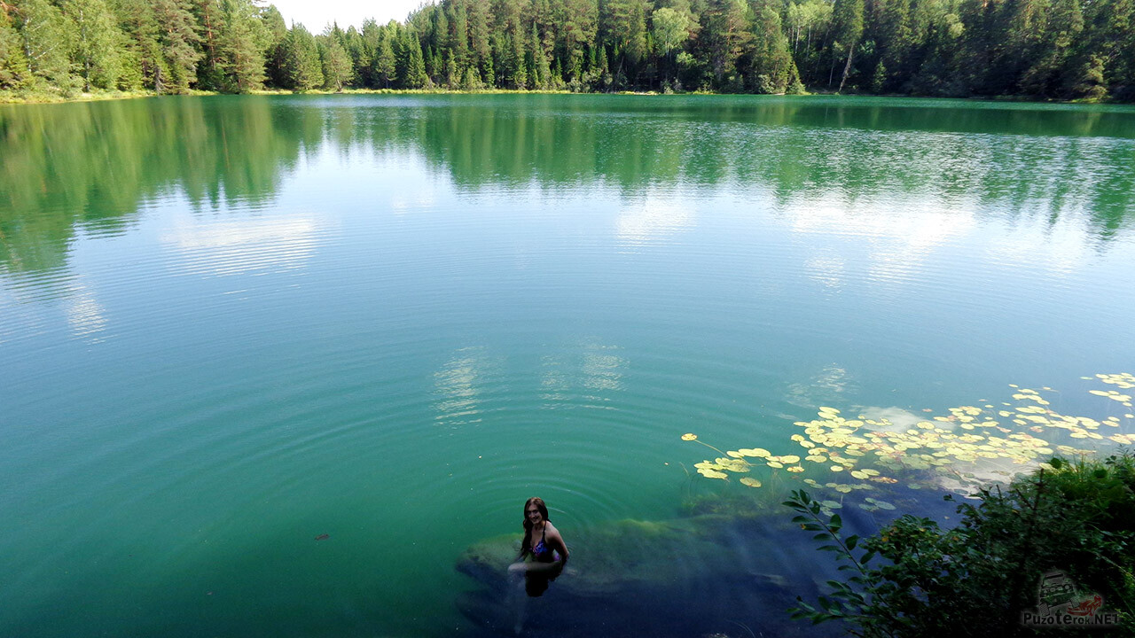 Бездонное озеро (11 фото)