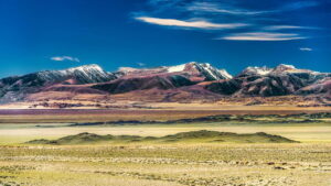 Цветные горы Монголии